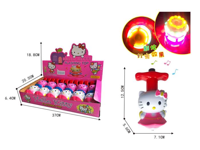 Gambar Mainan Anak Gasing Lampu Karakter Gangsing Nyala Lampu and Musik - Gasing Kitty dari BOMBERSHOP.88 undefined Tokopedia