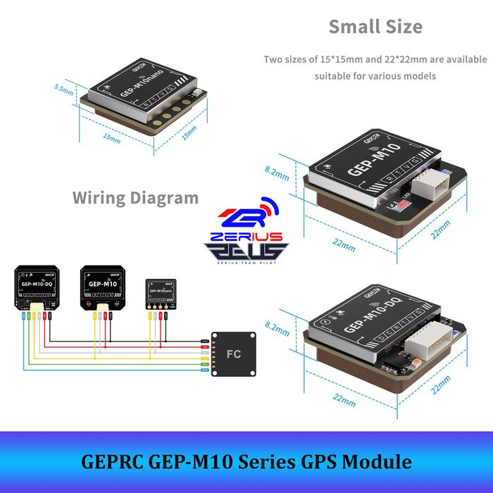 Suoumwa GPS-M10I Modul - Mit IST8310 Magnetometer & DPS310 Barometer Für FPV-Drohnen