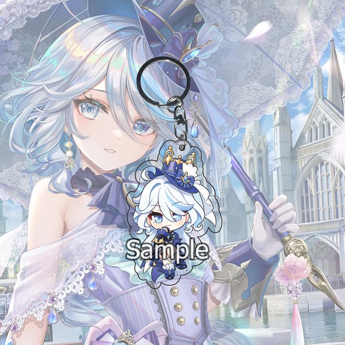 Gambar Gantungan Kunci Genshin Impact Furina   - Key Chain - Ganci - GI - Furina 03 dari STARSET00 undefined Tokopedia