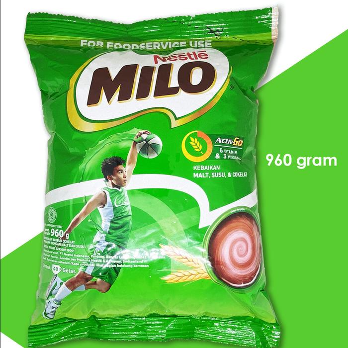 Gambar Milo Nestle Activ - Go Active 1 kg 960gr Minuman Coklat Bubuk dari Berkatjaya10 undefined Tokopedia