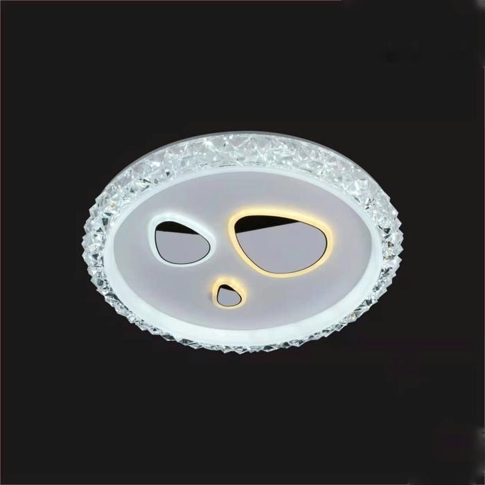 Gambar Lampu plafon LED minimalis akrilik ruang tamu, ruang tidur apartemen ukuran 50cm - D dari Shine lighting undefined Tokopedia