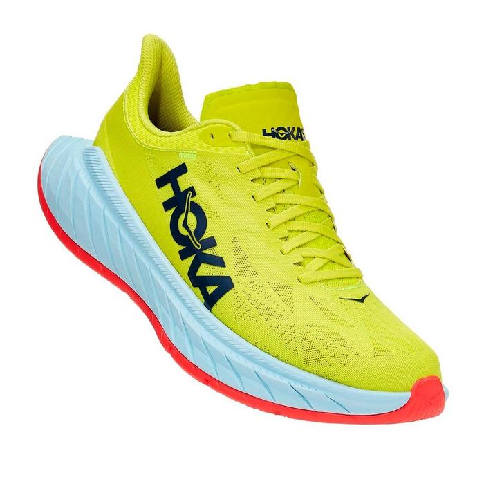 Sepatu Hoka One One Carbon X Evening Primrose Fiesta Unisex 44