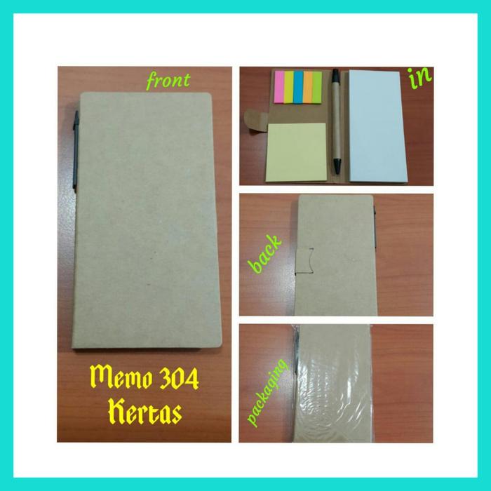 Gambar ANEKA SOUVENIR MEMO BLOKNOTE/BUKU MEMO PROMOSI MERCHANDISE KANTOR BISA - memo 304 dari INDAH MEDIA SOUVENIR undefined Tokopedia