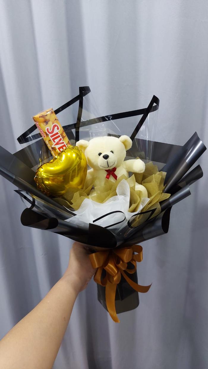 Gambar Single Choco with Doll (Cadbury atau Silver Queen) - Hitam, Cadbury dari Kadosnackbuket undefined Tokopedia