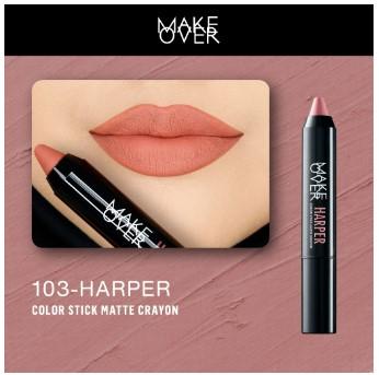 Gambar MAKE OVER COLOR STICK MATTE CRAYON 2.6 G - LIPSTICK MATTE - 103 HERPER dari MK SKIN TEAM OFFICIAL undefined Tokopedia