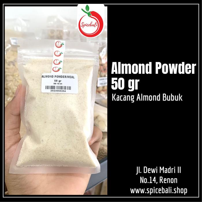 Gambar 200 gr Almond Flour/ meal ground / Tepung Almond /Kacang Almond Powder - 50 gr dari SpiceBali undefined Tokopedia
