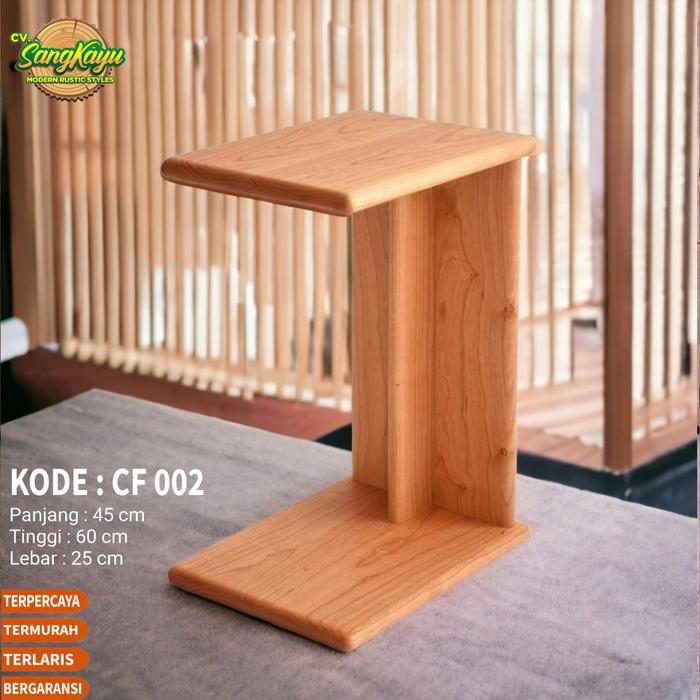Gambar Meja sofa minimalis meja laptop side table Coffee table sofa table 003 - Kode : CF-002 dari CV. Sangkayu undefined Tokopedia