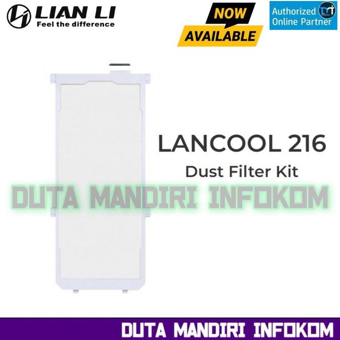 Lian Li Lancool 216 LAN216-2W Dust Filter - baltos spalvos, modelis