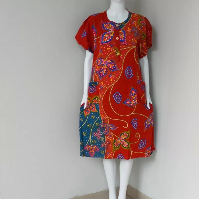 Gambar PREMIUMW DASTER || DASTER BUSUI KENCANA UNGU ORIGINAL LABEL BIRU - Merah Bata, All Size dari TOP-ONLINE STORE undefined Tokopedia