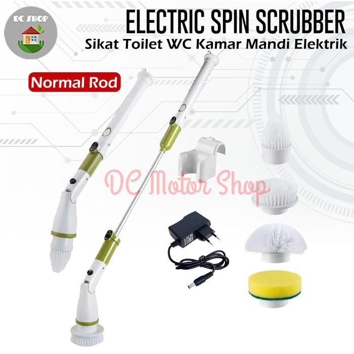 Gambar JesopB Spin Scrubber Cordless Sikat Toilet WC Kamar Mandi Elektrik Ori - Normal dari DC Motor Shop undefined Tokopedia