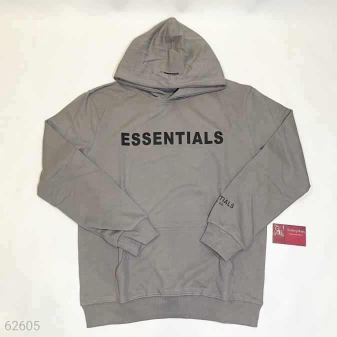 Gambar Hoodie Fear Of God Fog Essentials Ss20 Logo Grey Bnip - S dari Cipta Collectionn undefined Tokopedia