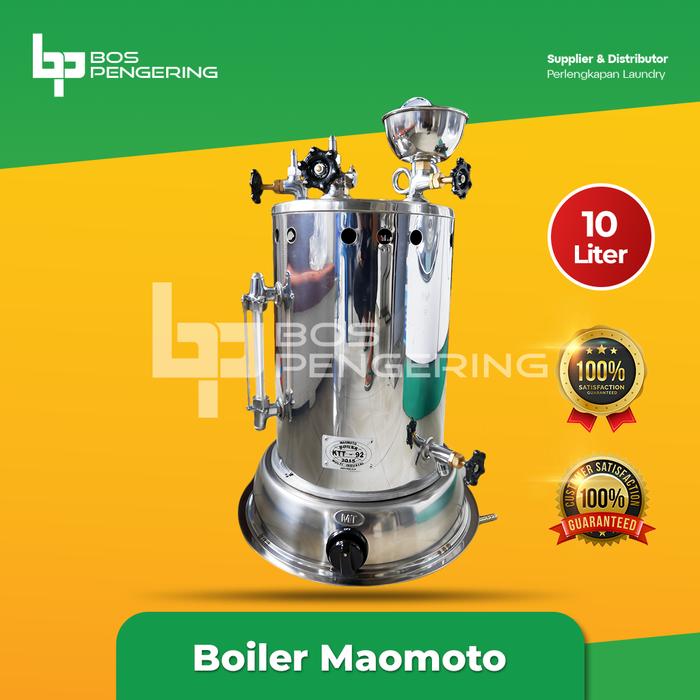 Gambar Setrika Uap Boiler Maomoto 10 Liter Ongkir Kertas Kosong - SET LENGKAP, Tanpa Palet dari Bos Pengering undefined Tokopedia