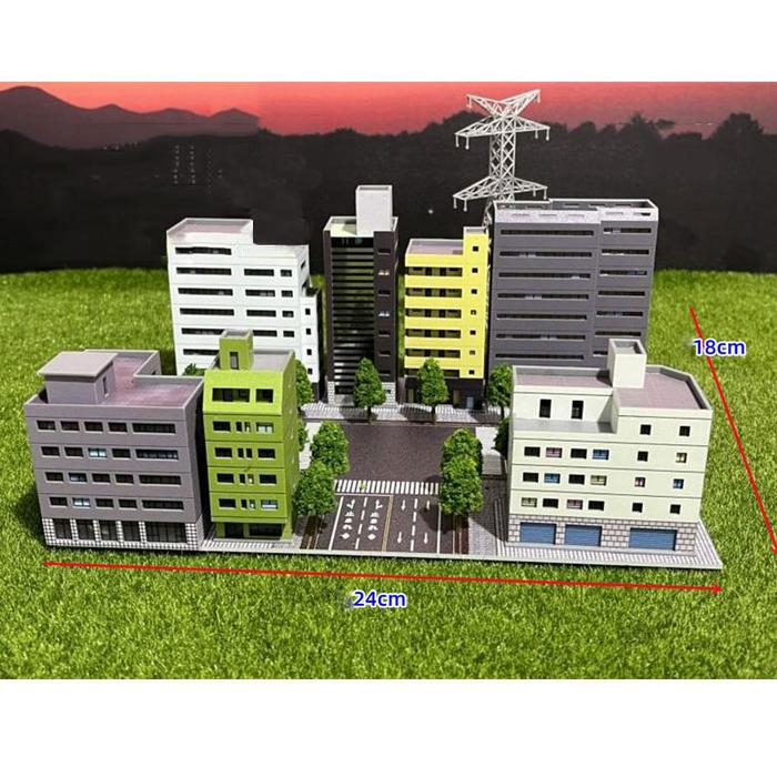 Gambar Impor 1 300 SHF Scale Building Model Ultraman City Building Model Set dari Import Collections undefined Tokopedia