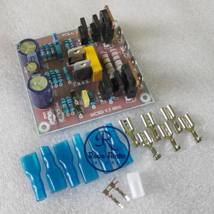 Jual Driver Power Amplifier MCRD V2 Mini Bostrap FR4 Fiberglass