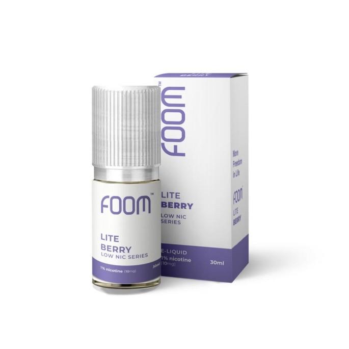 Gambar LIQUID FOOM LITE FRUITY SERIES 10MG 30ML BY FOOM LAB 100% ORIGINAL - BERRY dari sevillajkt undefined Tokopedia