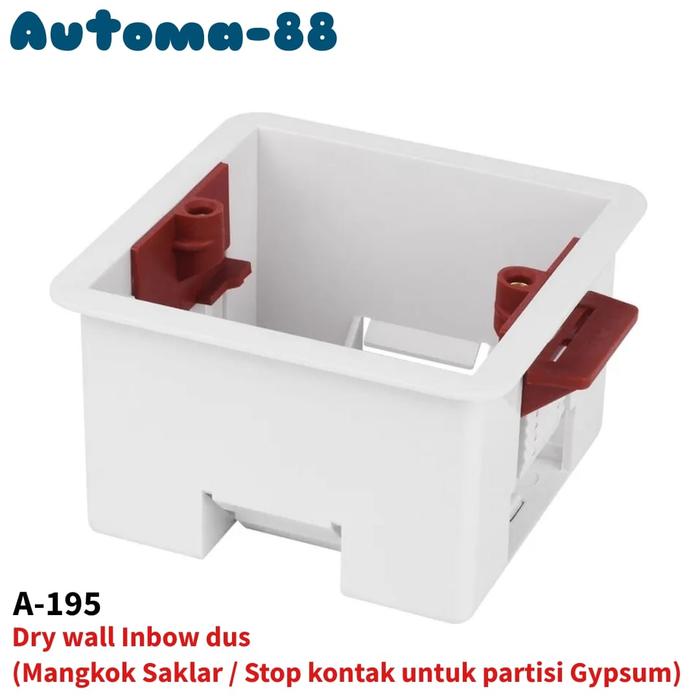 Gambar Inbow Dus Gypsum Box Kotak Saklar Stop Kontak untuk dinding partisi - A-195 Kotak dari Automa-88 undefined Tokopedia