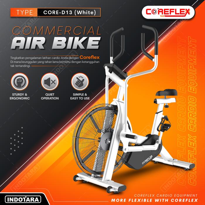 Promo Sepeda Statis Fitness Coreflex Commercial Air Bike
