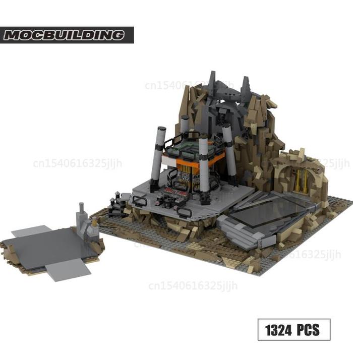 Gambar Classic Set MOC Batcave Building Blocks Diorama Model Technolog dari Import Collections undefined Tokopedia