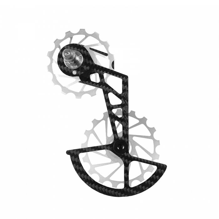 Gambar PULLEY NOVA RIDE OSPW SHIMANO 105 R7000-R7020 BLACK - Abu-abu dari Technobike undefined Tokopedia