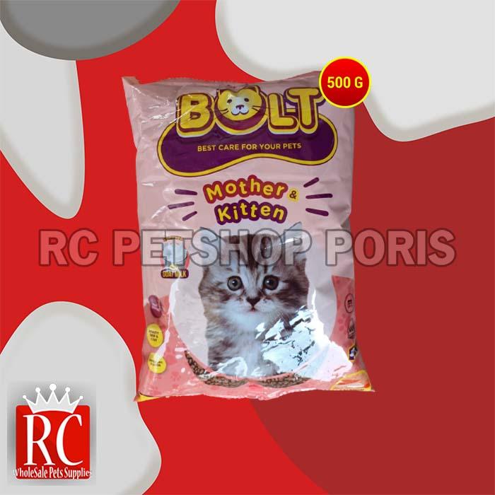 Gambar Makanan Anak Kucing Bolt Mother Cat Food Kitten 500gr - SALMON dari RC Petshop Poris undefined Tokopedia