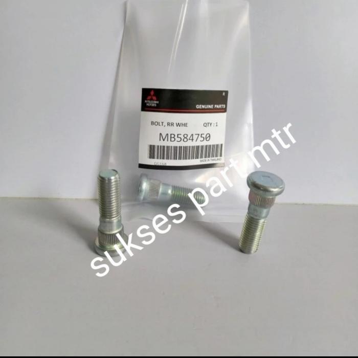Jual baut roda/bolt roda triton-pajero-outlander MB584750 - Jakarta ...