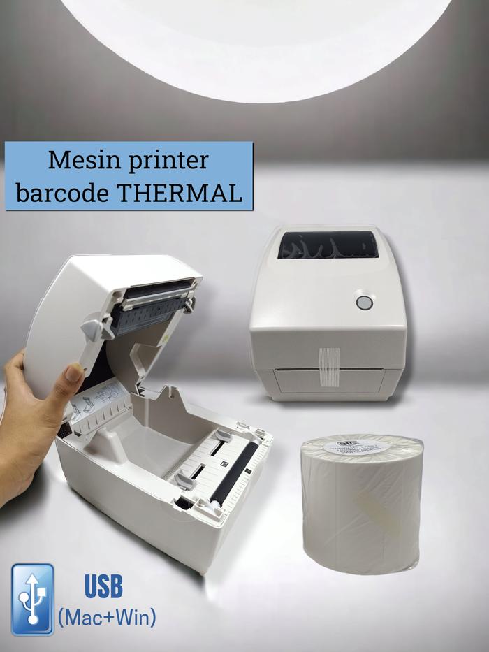 Gambar MESIN PRINTER BARCODE THERMAL - Besar dari Dunialakban undefined Tokopedia