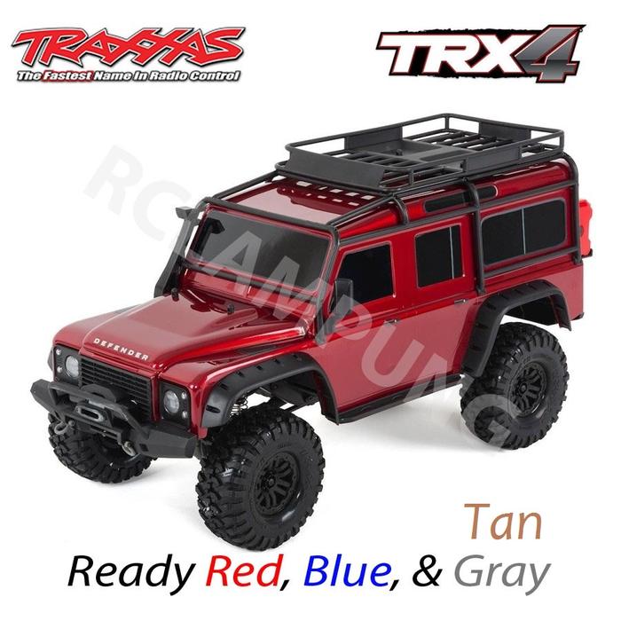 Gambar TRAXXAS TRX-4 TRX4 1/10 RTR Scale Rock Crawler w/ Land Rover Defender dari RCLampung undefined Tokopedia