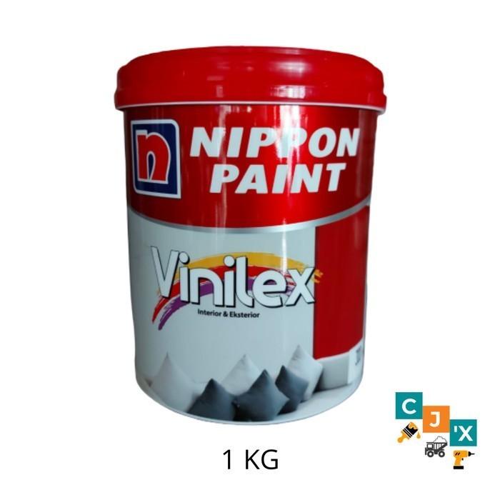 Jual BLACK Vinilex Tinting Cat Tembok Nippon Paint 1 KG Kota