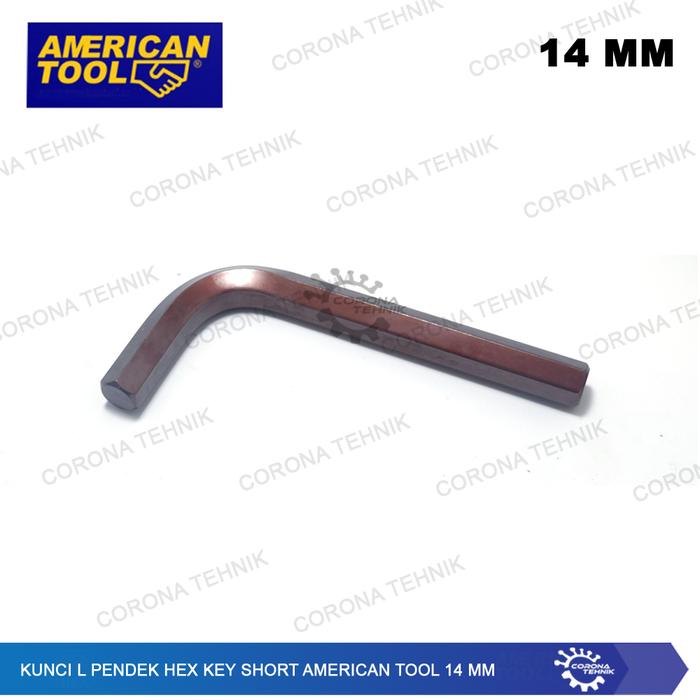 Gambar Kunci L Pendek Hex Key Short American Tool - 14 mm dari Corona Tehnik undefined Tokopedia