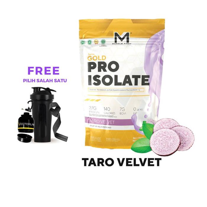Gambar M1 Pro Isolate Muscle First Gold Pro Isolate Protein 2LB 2 LB Whey Iso - Taro Velvet, Shaker dari Twocare undefined Tokopedia