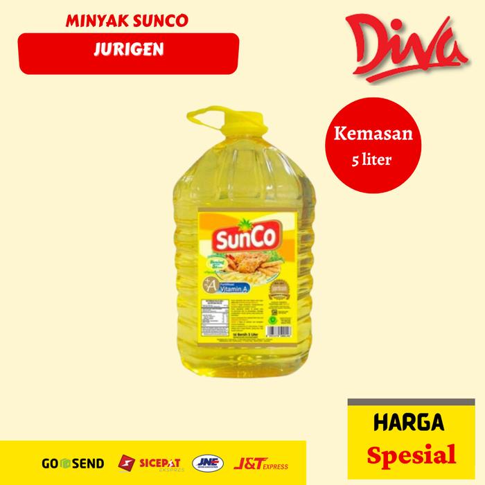 Gambar Sunco Minyak Goreng Jerigen 5 lt / minyak sunco goreng jerigen dari TBKDivaMalang undefined Tokopedia