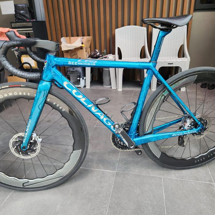 Gambar Colnago C64 Disc Frozen Blue Size 48 not sworks dogma pinarello dari RnZid undefined Tokopedia
