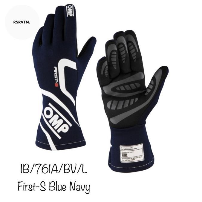 Gambar OMP RACING GLOVES FIRST-S BLU NAVY WENXIWA dari wenxiwa undefined Tokopedia
