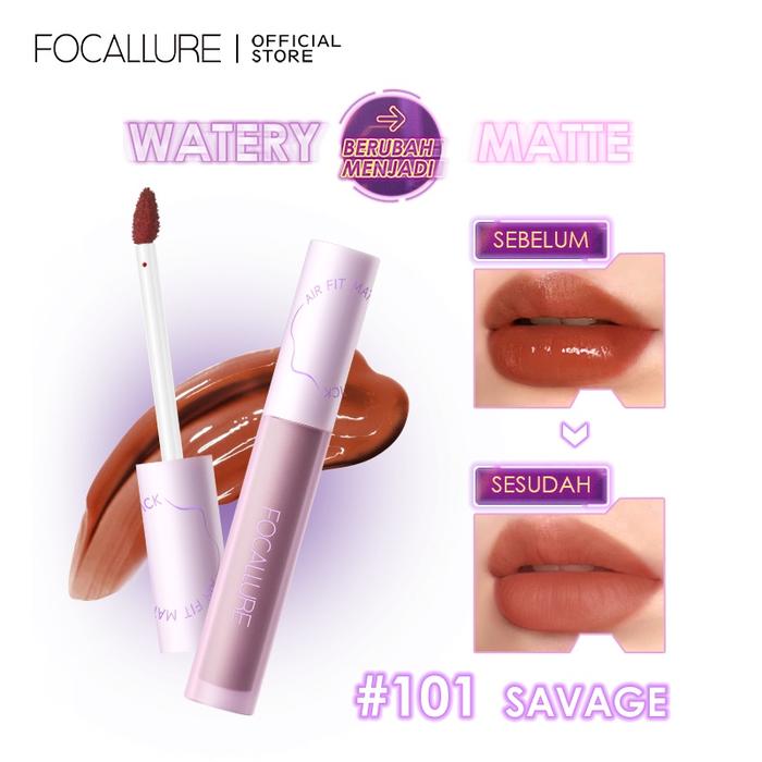 Gambar FOCALLURE Liptint #SwitchMode Smooth Transfer-Proof FA417 - 101 dari BEAUTY ENTITY undefined Tokopedia
