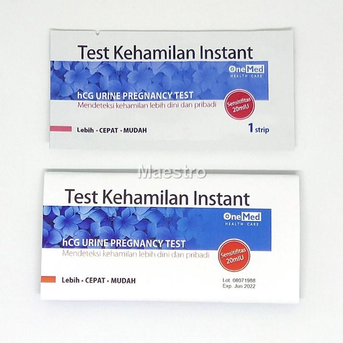 Gambar Alat Tes Kehamilan OneMed Test Pack Cek Hamil Testpack One Med Tespack - OneMed dari Maestro Medika undefined Tokopedia