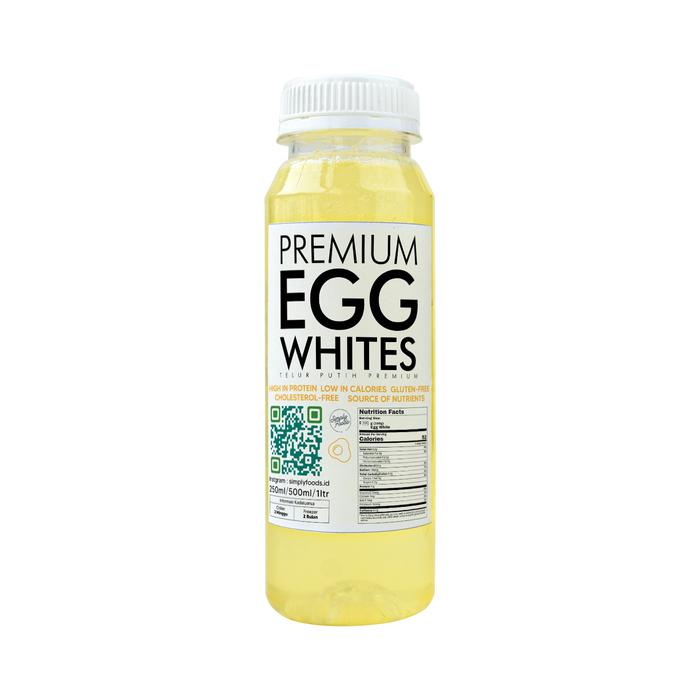 Gambar Telur Putih Premium / Premium Egg Whites - 250 Ml dari The House Of Organix Kota Administrasi Jakarta Utara Tokopedia