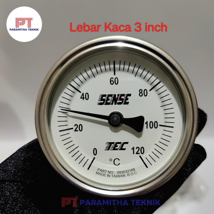 Jual Thermometer Payung Sense Taiwan 120 C / Termometer Oven 120 C Di ...