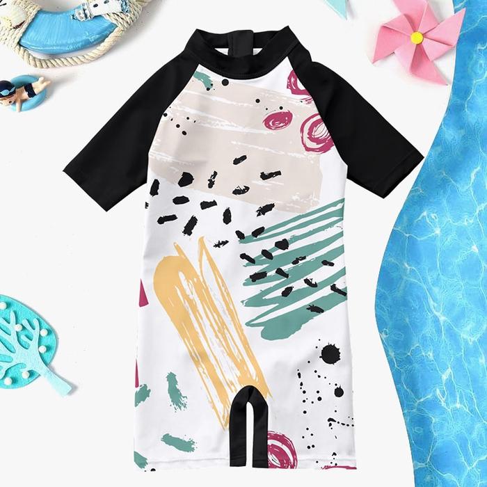 Gambar baju renang anak premium unisex untuk anak 1-10 tahun swim suit - BRA-010, S dari bvm_supply undefined Tokopedia