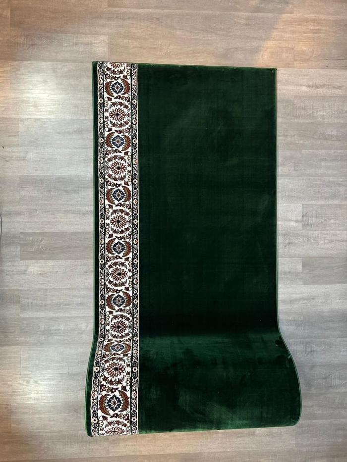 Gambar Karpet Masjid Sajadah Mushola Per Roll 120 x 600 Royal Sahara Turki - 3006 GREEN dari Al Saray Karpet undefined Tokopedia