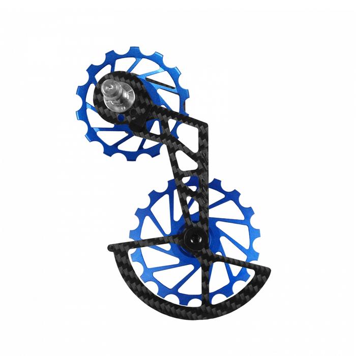 Gambar PULLEY NOVA RIDE OSPW SHIMANO 105 R7000-R7020 BLACK - Biru dari Technobike undefined Tokopedia