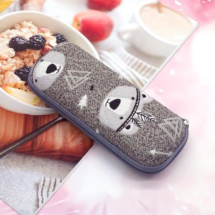 Gambar Box/Tempat Kacamata Soft Case Resleting Motif Anak Anak Lucu Keren K8 - K3 GREY, KOMBO 1 dari Bertha Indonesia undefined Tokopedia