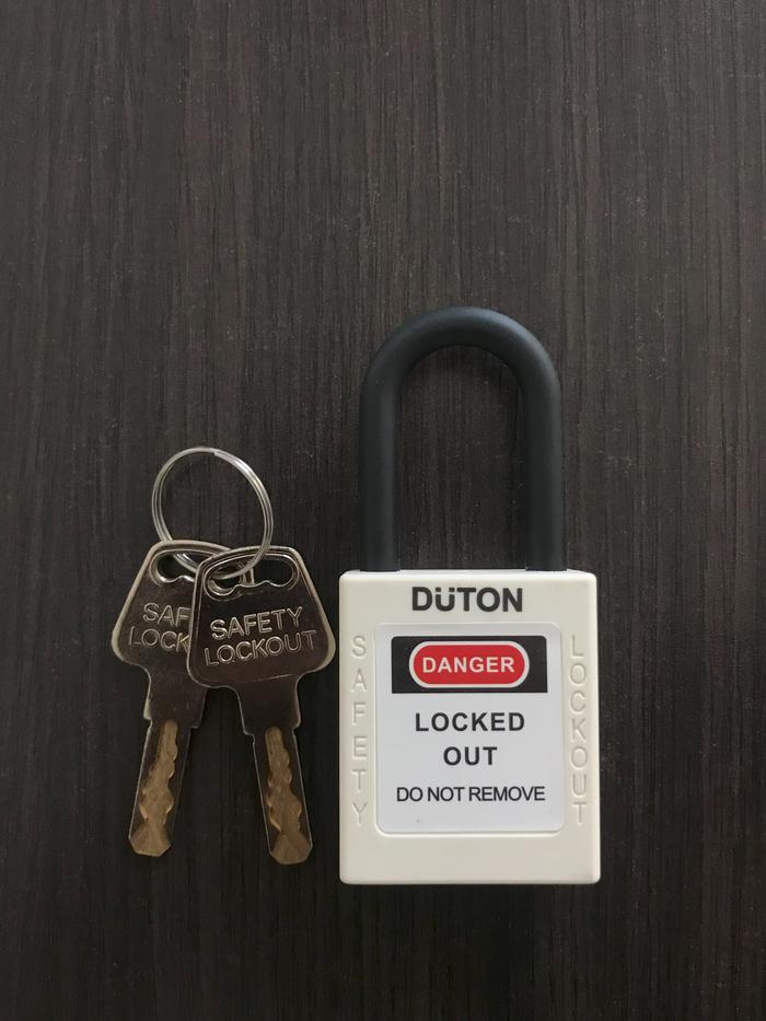 Gambar Loto Safety Padlock Thermoplastic Lockout Tagout Padlock Electrical - Putih dari DISTRIBUTIONEXPERT undefined Tokopedia
