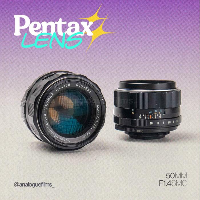 Pentax SMC Takumar 50mm f1.4 M42 #1852 The Pentax Papers, part 1