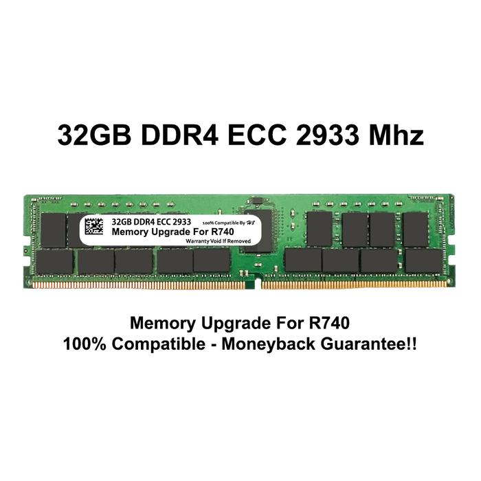 Gambar 32GB DDR4 For DELL PowerEdge R740 Memory Upgrade 100% Compatible - H8 - 32GB 2933Mhz dari H8 Memory Solution undefined Tokopedia