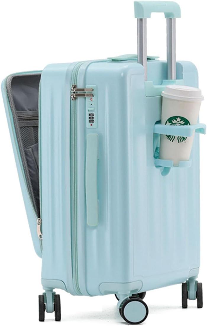 Gambar Koper Cabin Kabin Bagasi Koper Laptop Kerja Bisnis USB Travel Luggage - Reno LGreen| 20 dari Lovely Koper undefined Tokopedia