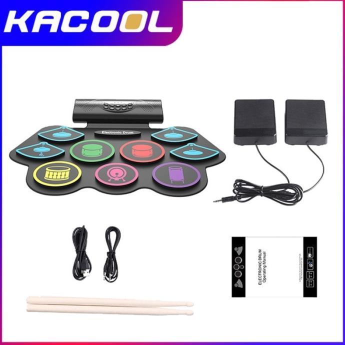 Gambar Drum Elektronik Drum Digital Built-In Dual Speaker Praktek Drum Set - Warna-warni dari ItouStockist undefined Tokopedia