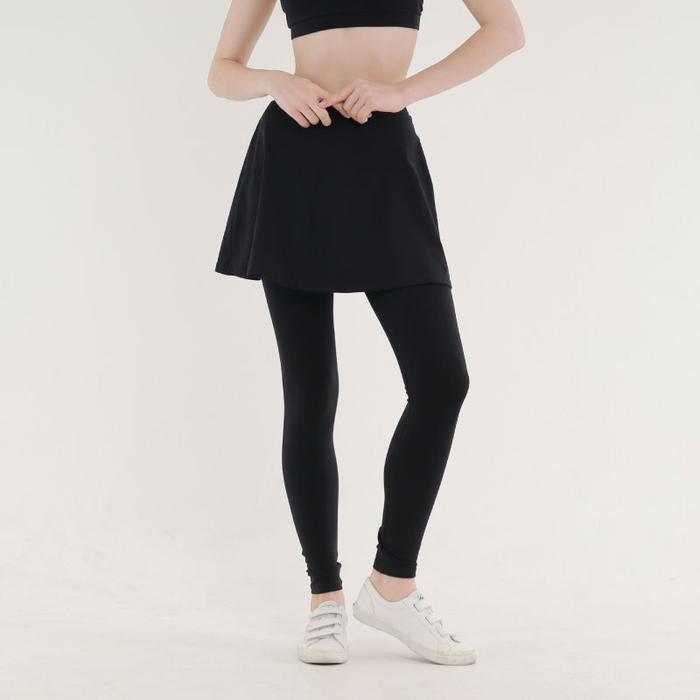 Gambar Lee Vierra LV SOFT - Dyna Skort Legging, Skort Olahraga Wanita - Onyx, S dari leevierractive undefined Tokopedia