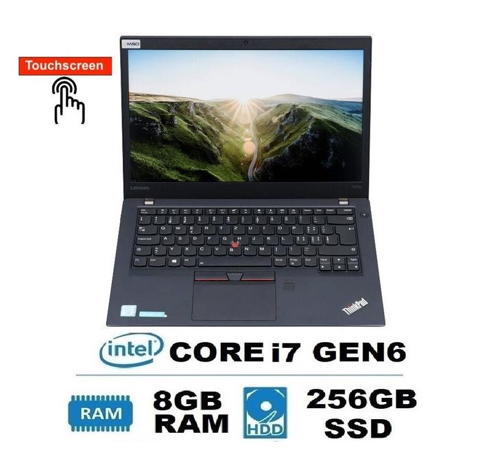 Jual Laptop Lenovo Thinkpad T460S Core i7 Gen 6 8GB / 256GB
