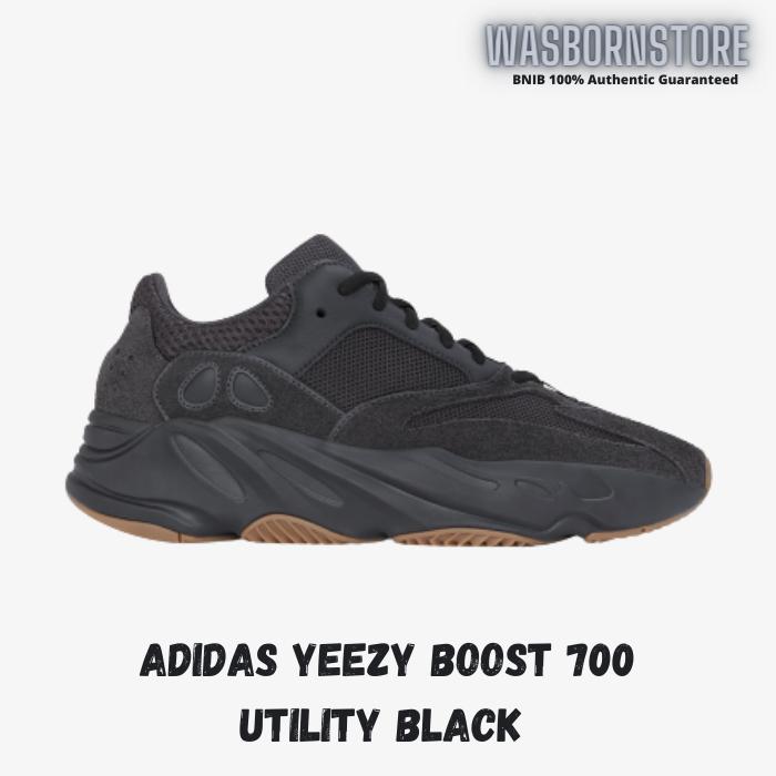 Sneakers Adidas Yeezy Boost 700 Utility Black 100% Authentic Guarantee 42