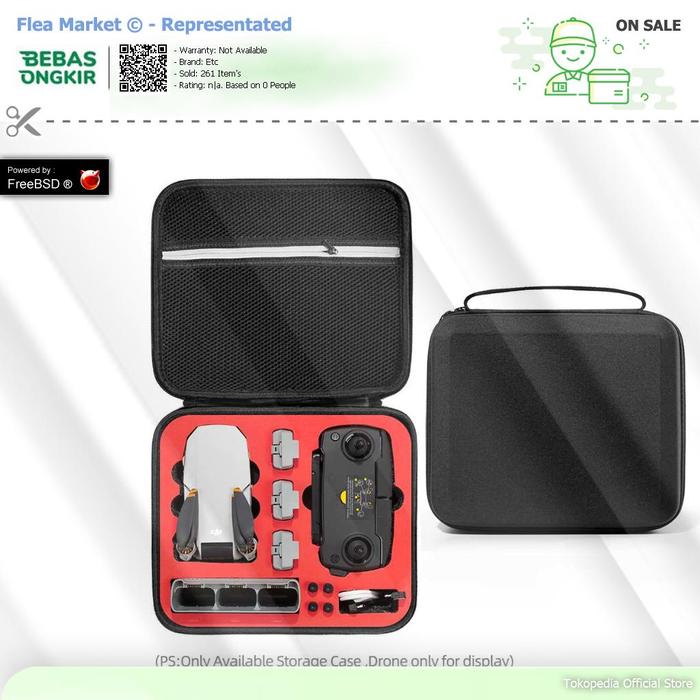 Gambar ABAYA Tas Drone Protective Storage Case for DJI Mini SE - D2269 - Hitam, Etc dari Flea-Markets undefined Tokopedia